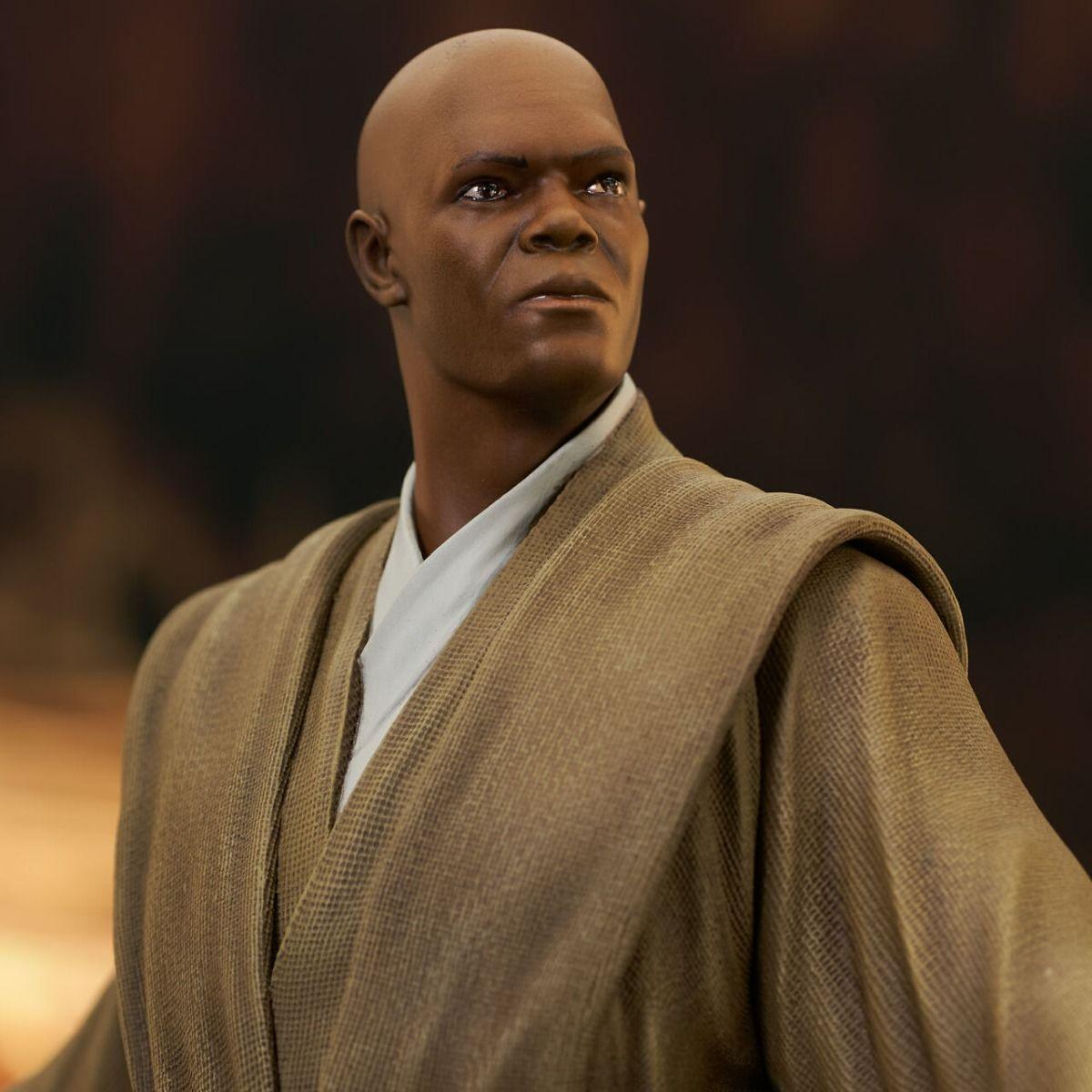 DSTAPR222242 Star Wars - Mace Windu Attack of the Clones Premier Statue - Diamond Select Toys - Titan Pop Culture