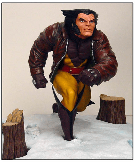 DSTAUG152317 X-Men - Wolverine In Snow Resin Statue - Diamond Select Toys - Titan Pop Culture