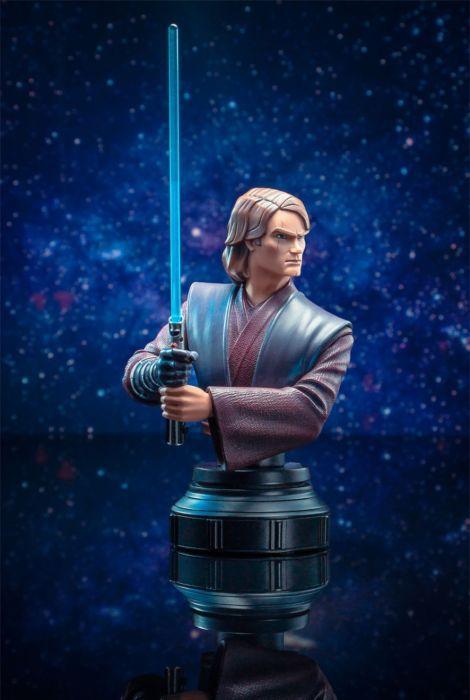 DSTAUG202094 Star Wars: The Clone Wars - Anakin Skywalker 1:7 Scale Bust - Diamond Select Toys - Titan Pop Culture