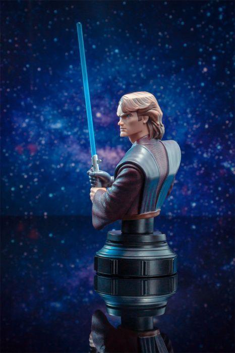 DSTAUG202094 Star Wars: The Clone Wars - Anakin Skywalker 1:7 Scale Bust - Diamond Select Toys - Titan Pop Culture