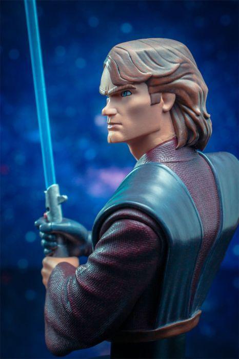 DSTAUG202094 Star Wars: The Clone Wars - Anakin Skywalker 1:7 Scale Bust - Diamond Select Toys - Titan Pop Culture