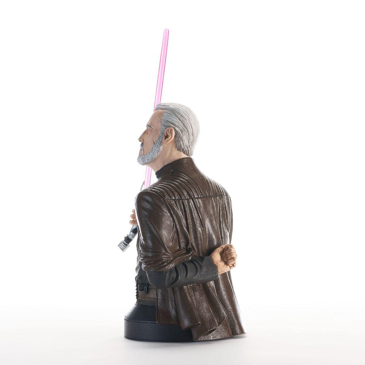 DSTJUL212516 Star Wars - Count Dooku 1:6 Scale Bust - Diamond Select Toys - Titan Pop Culture