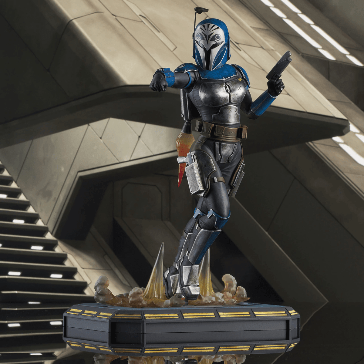 DSTMAR212001 Star Wars: The Clone Wars - Bo-Katan 1:7 Scale Statue - Diamond Select Toys - Titan Pop Culture