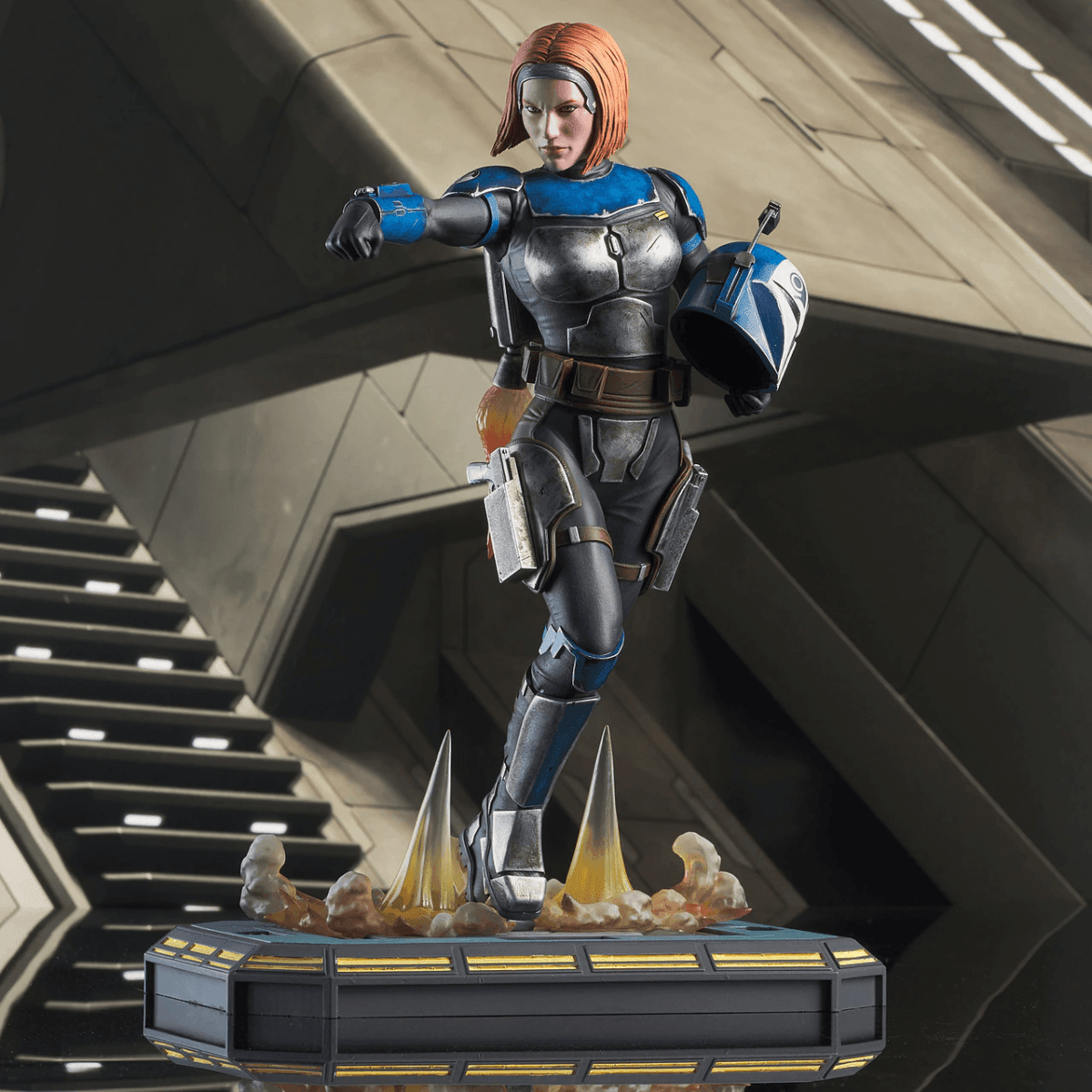 DSTMAR212001 Star Wars: The Clone Wars - Bo-Katan 1:7 Scale Statue - Diamond Select Toys - Titan Pop Culture