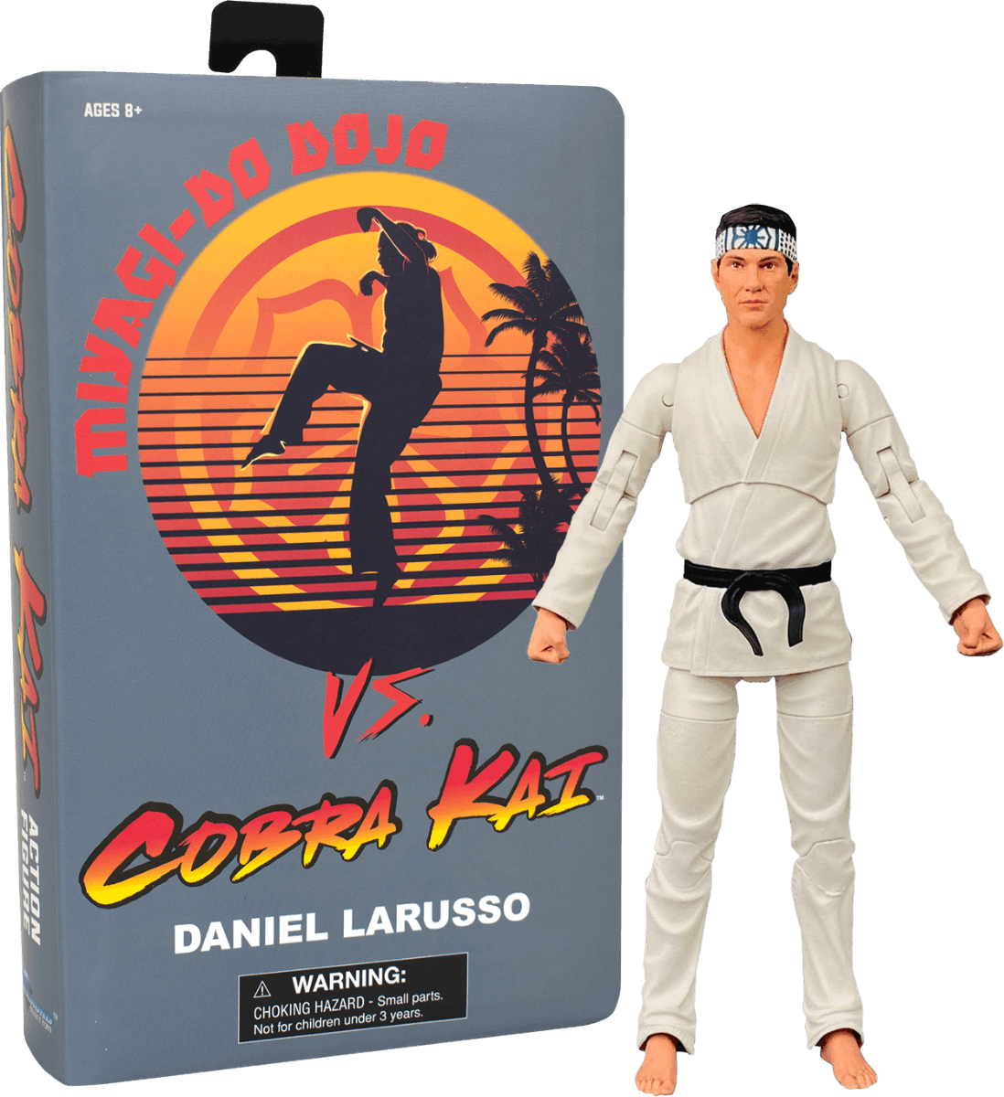 DSTMAY219337 Cobra Kai - Daniel La Russo SDCC 2022 Exclusive VHS Action Figure - Diamond Select Toys - Titan Pop Culture