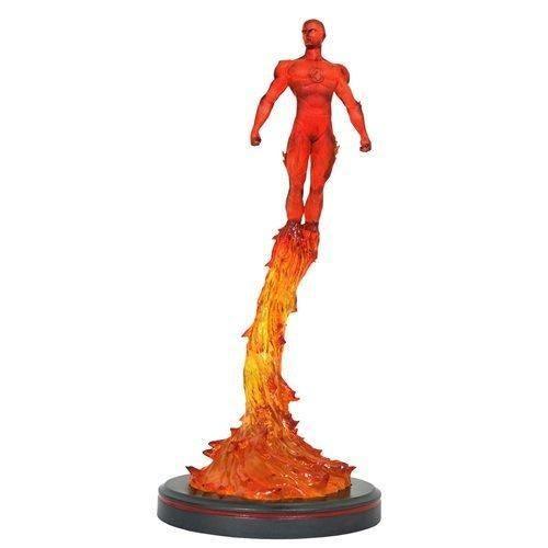DSTNOV212078 Fantastic Four - Human Torch Premier Statue - Diamond Select Toys - Titan Pop Culture
