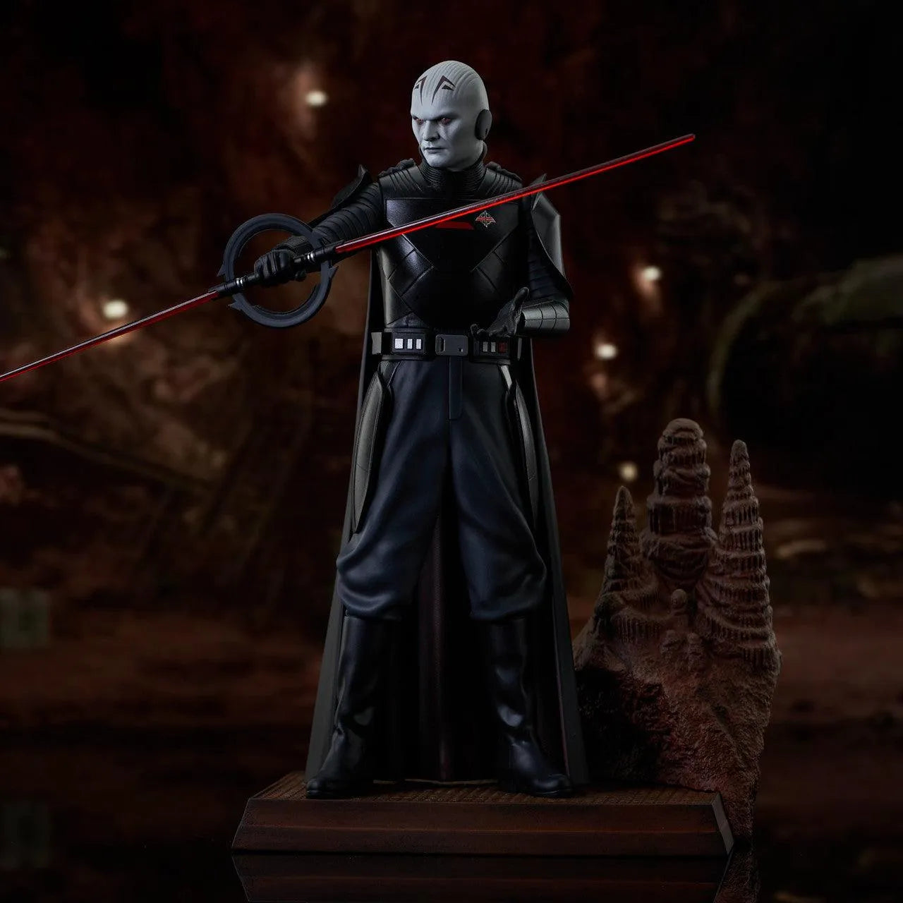 DSTNOV222334 Star Wars: Obi-Wan Kenobi - Grand Inquisitor Premier Statue - Diamond Select Toys - Titan Pop Culture