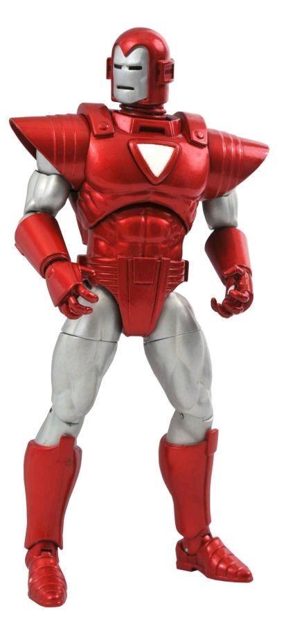 DSTOCT202000 Iron Man - Silver Centurian Iron Man Action Figure - Diamond Select Toys - Titan Pop Culture