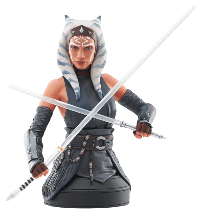 DSTOCT212181 Star Wars: The Mandalorian - Ahsoka Tano 1:6 Scale Bust - Diamond Select Toys - Titan Pop Culture