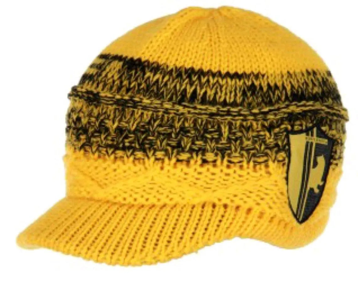 ELO250044 Harry Potter - Hufflepuff Knit Brim Cap - Elope - Titan Pop Culture