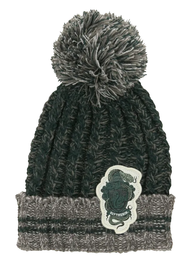 ELO250072 Harry Potter - Slytherin Heathered Pom Beanie - Elope - Titan Pop Culture