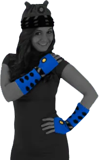 ELO431651 Doctor Who - Dalek Arm Warmers (Blue) - Elope - Titan Pop Culture