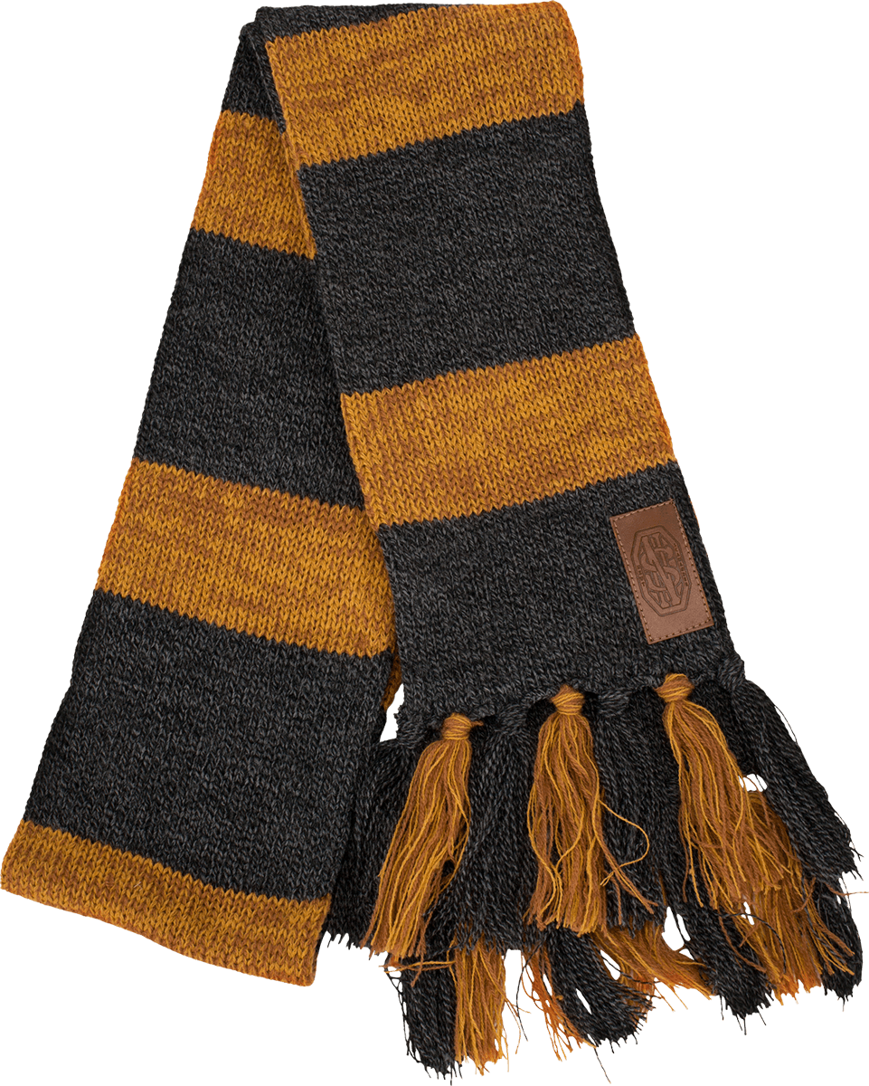 ELO440105 Fantastic Beasts and Where to Find Them - Newt's Hufflepuff Knit Scarf - Elope - Titan Pop Culture