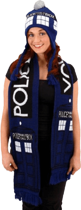 ELO444332 Doctor Who - TARDIS Scarf - Elope - Titan Pop Culture