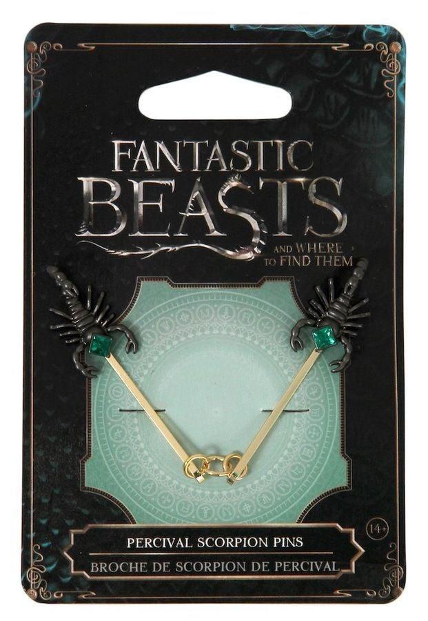 ELO543150 Fantastic Beasts and Where to Find Them - Percival's Scorpion Pin - Elope - Titan Pop Culture