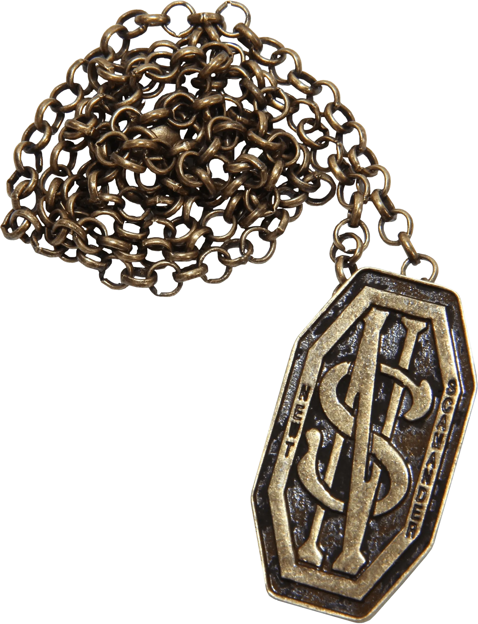 ELO543151 Fantastic Beasts and Where to Find Them - Newt's Monogram Necklace / Pin - Elope - Titan Pop Culture