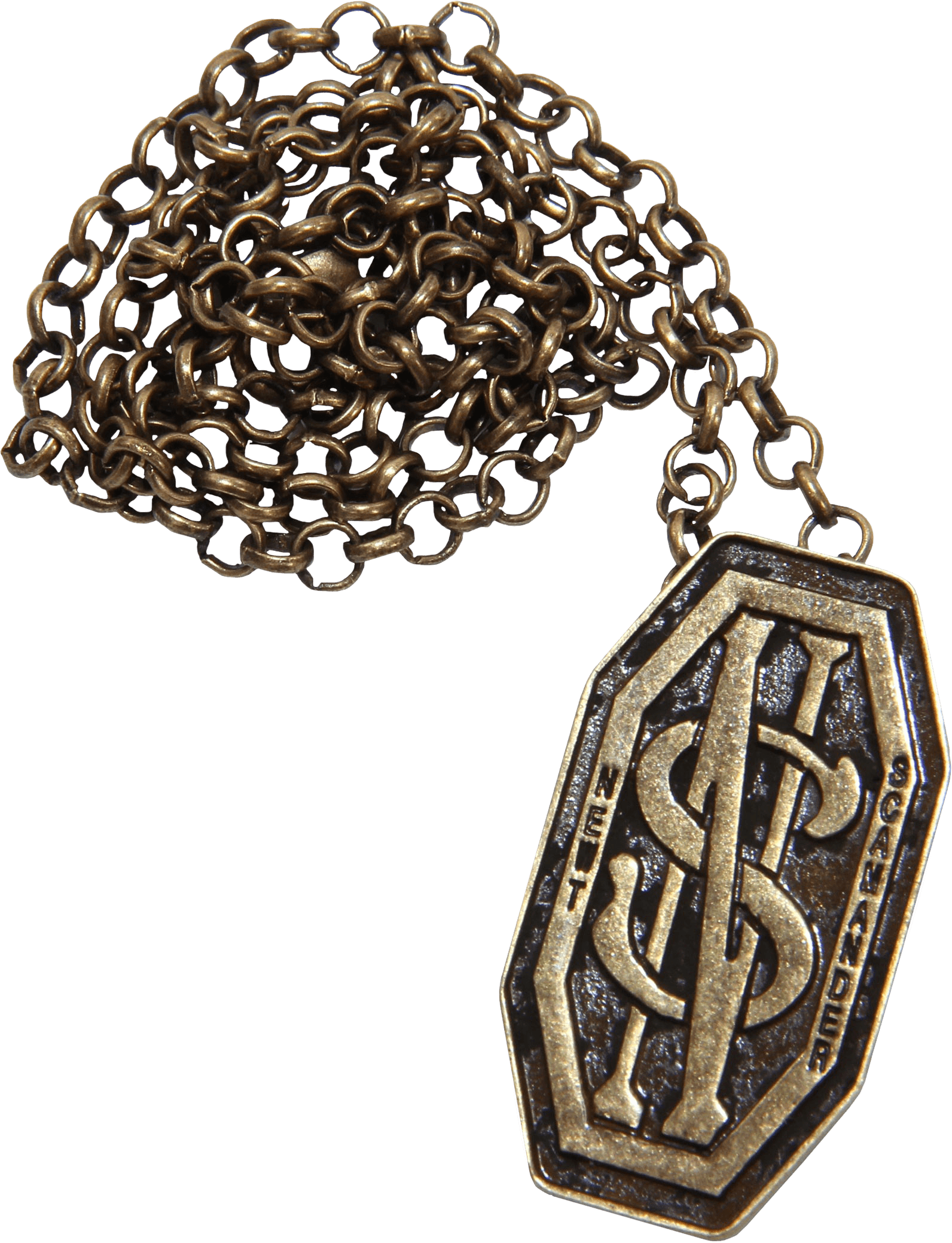 ELO543151 Fantastic Beasts and Where to Find Them - Newt's Monogram Necklace / Pin - Elope - Titan Pop Culture