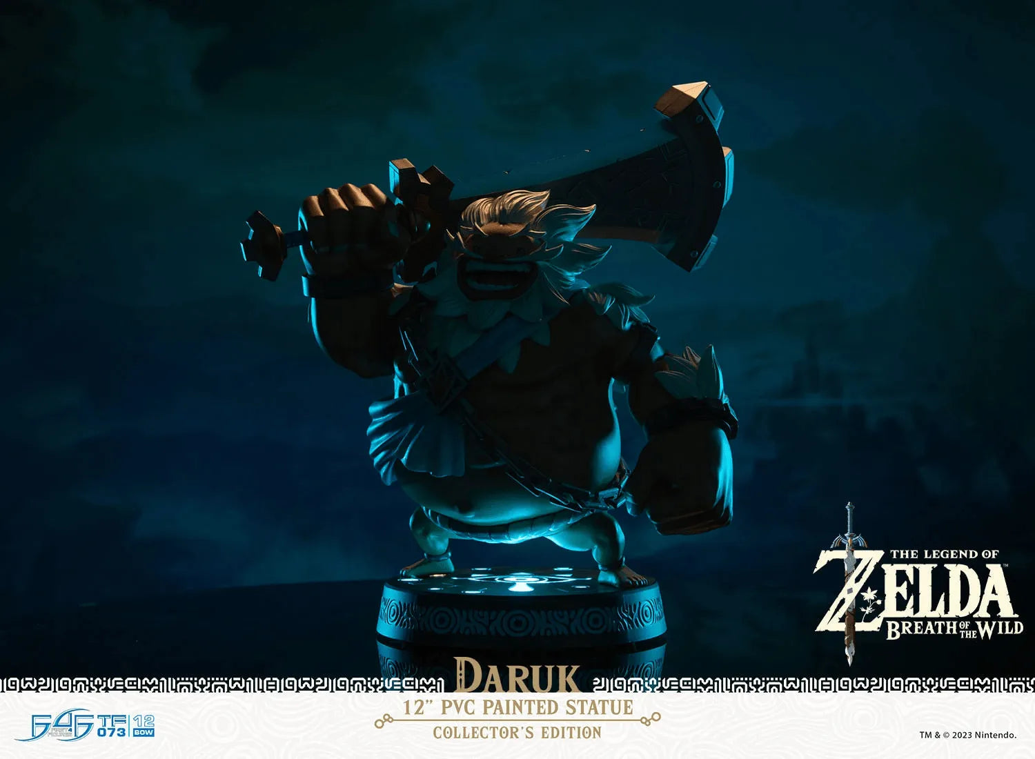 F4FBOTWDC The Legend of Zelda: Breath of the Wild - Daruk EX Ed PVC Statue - First 4 Figures - Titan Pop Culture