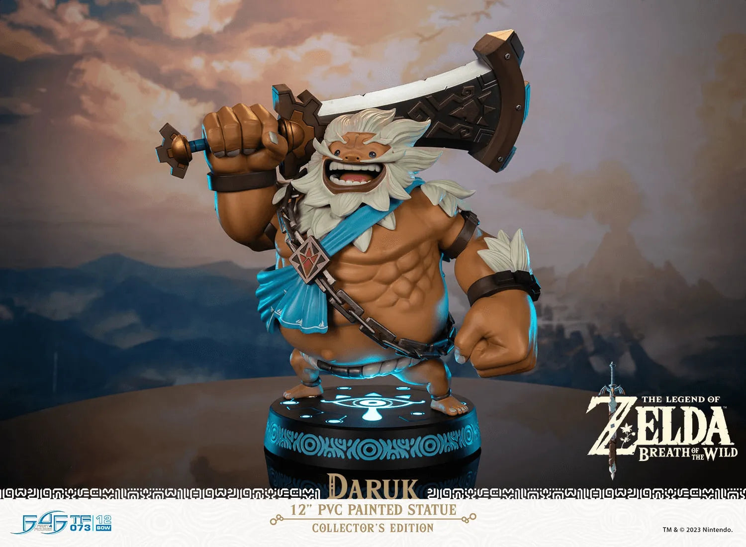 F4FBOTWDC The Legend of Zelda: Breath of the Wild - Daruk EX Ed PVC Statue - First 4 Figures - Titan Pop Culture