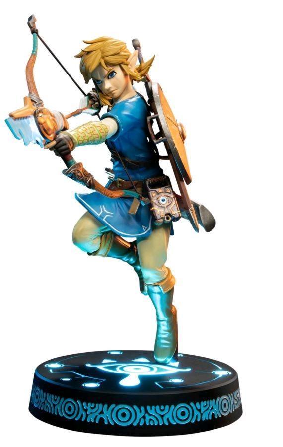 F4FBOTWLC The Legend of Zelda - Link Breath of the Wild Collectors PVC Statue - First 4 Figures - Titan Pop Culture