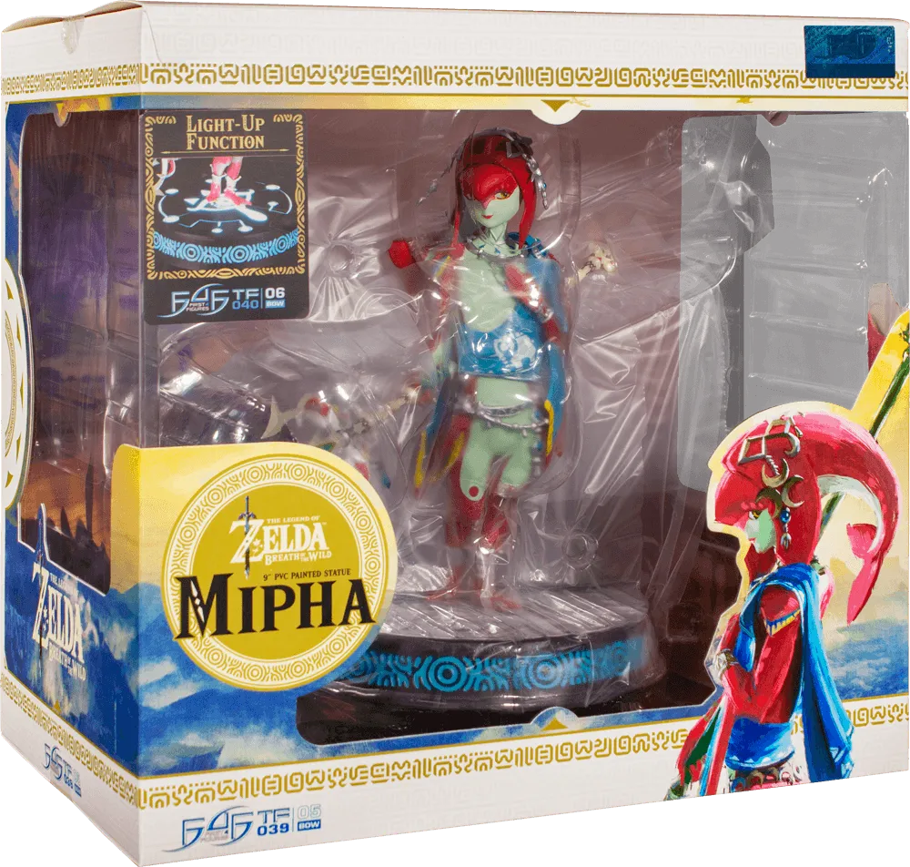 F4FBOTWMC The Legend of Zelda - Mipha PVC Statue Collectors Edition - First 4 Figures - Titan Pop Culture