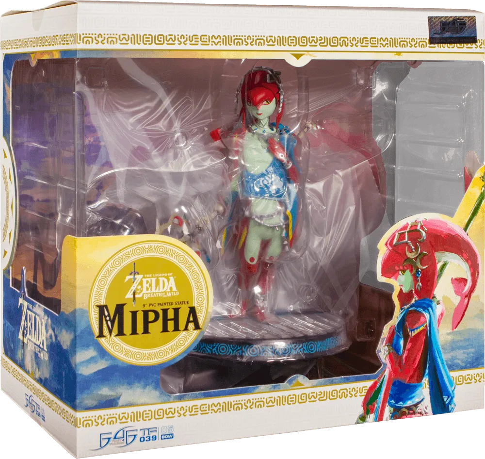 F4FBOTWMS The Legend of Zelda - Mipha PVC Statue Standard Edition - First 4 Figures - Titan Pop Culture