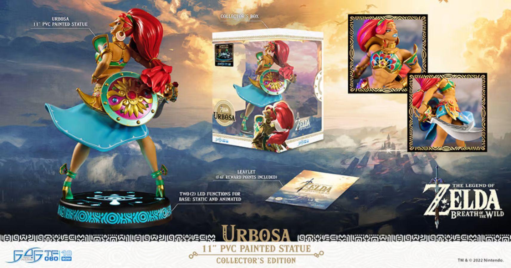 F4FBOTWUC The Legend of Zelda - Breath of the Wild - Urbosa (Collector's Edition) PVC Statue - First 4 Figures - Titan Pop Culture