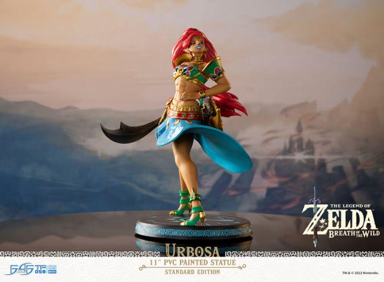 F4FBOTWUS The Legend of Zelda - Breath of the Wild - Urbosa (Standard Edition) PVC Statue - First 4 Figures - Titan Pop Culture