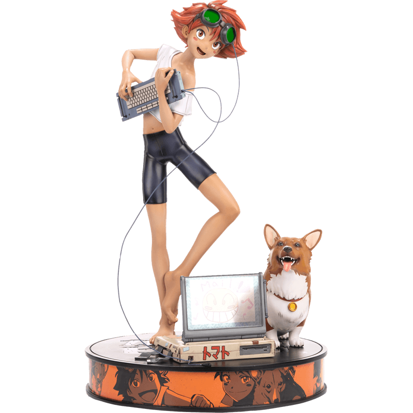 F4FCBEAEST Cowboy Bebop - Ed & Ein Statue - First 4 Figures - Titan Pop Culture