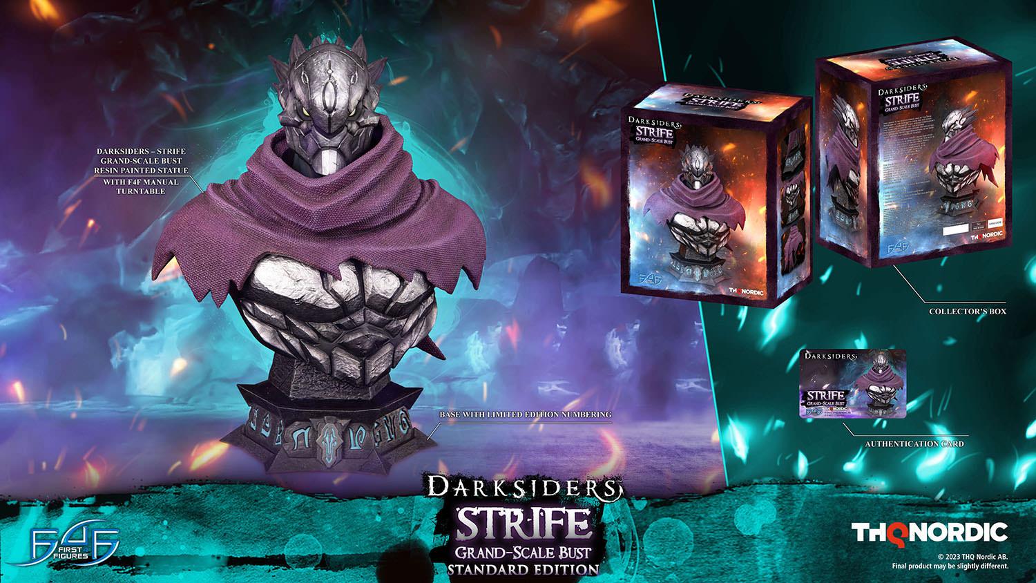 F4FDASTGST Darksiders - Strife Grand Scale Bust - First 4 Figures - Titan Pop Culture