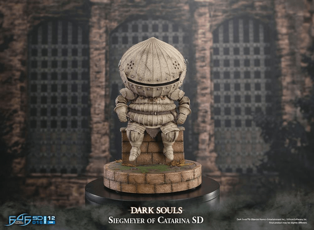 F4FDSOSMST Dark Souls - Siegmeyer of Catarina SD Statue - First 4 Figures - Titan Pop Culture