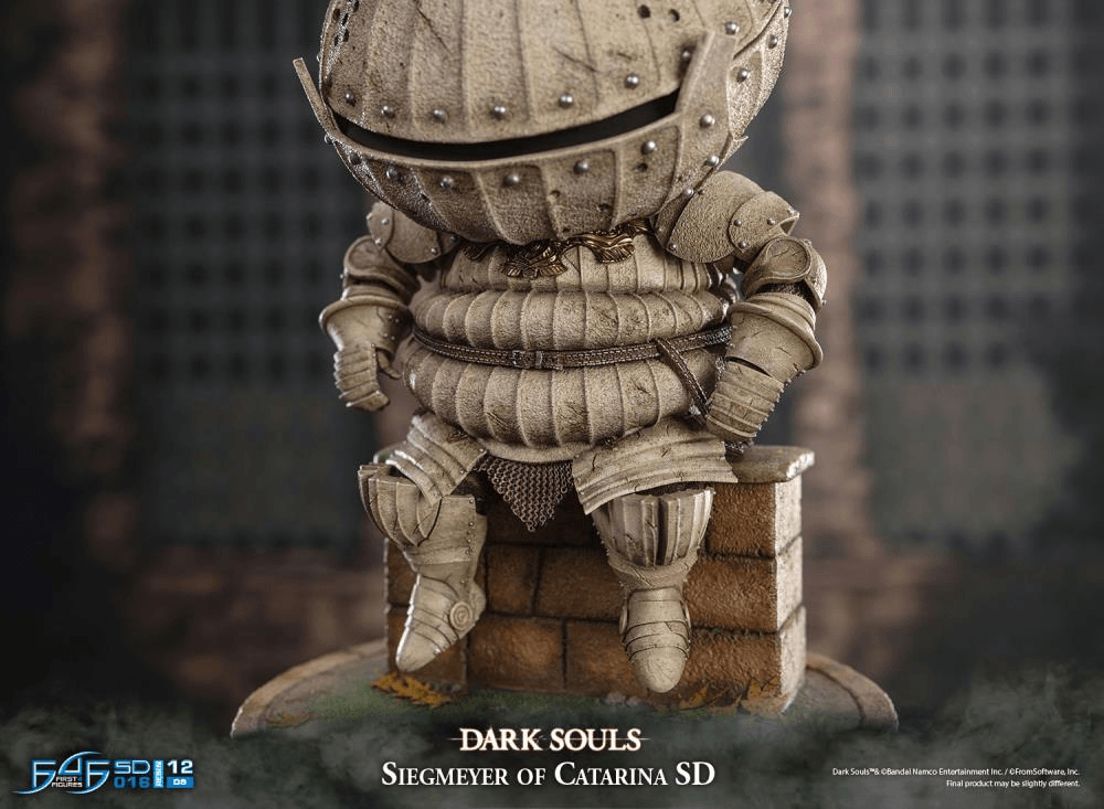 F4FDSOSMST Dark Souls - Siegmeyer of Catarina SD Statue - First 4 Figures - Titan Pop Culture