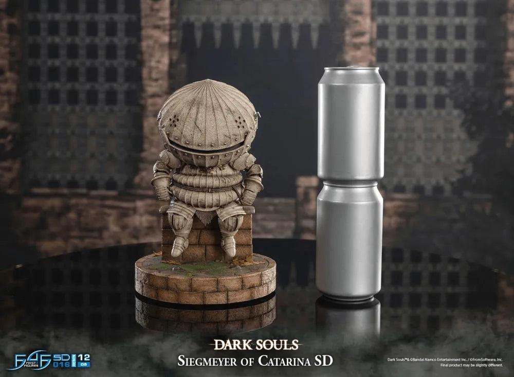 F4FDSOSMST Dark Souls - Siegmeyer of Catarina SD Statue - First 4 Figures - Titan Pop Culture