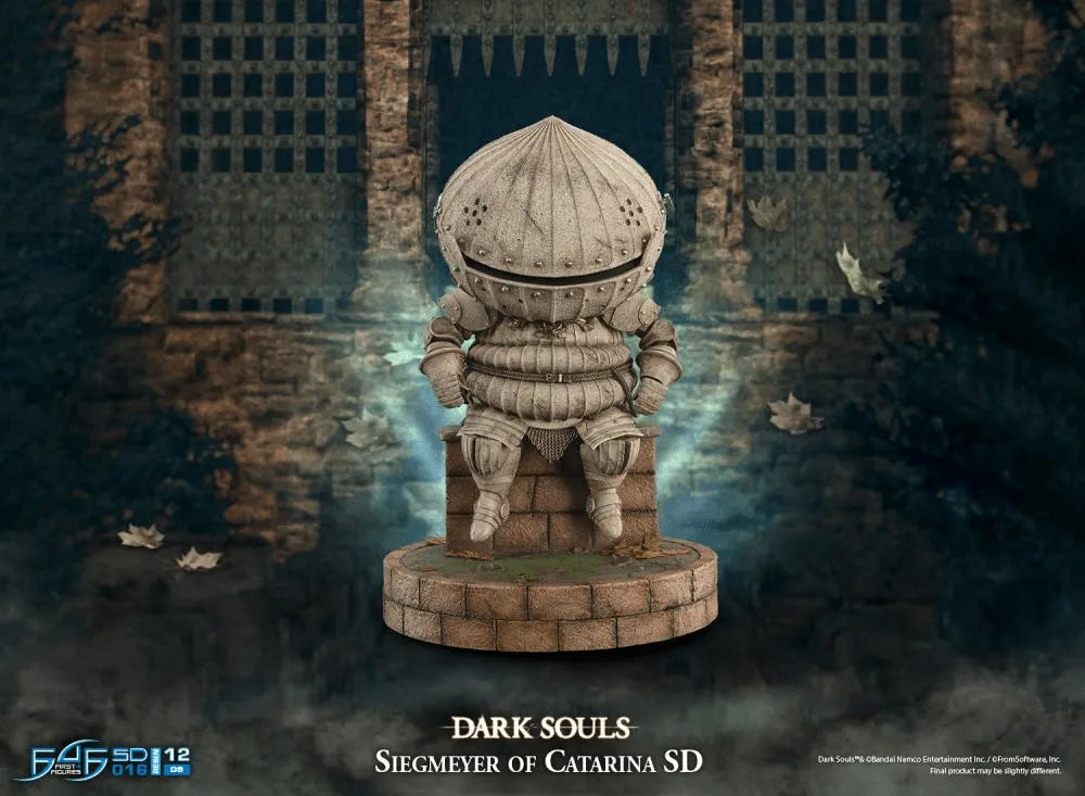 F4FDSOSMST Dark Souls - Siegmeyer of Catarina SD Statue - First 4 Figures - Titan Pop Culture