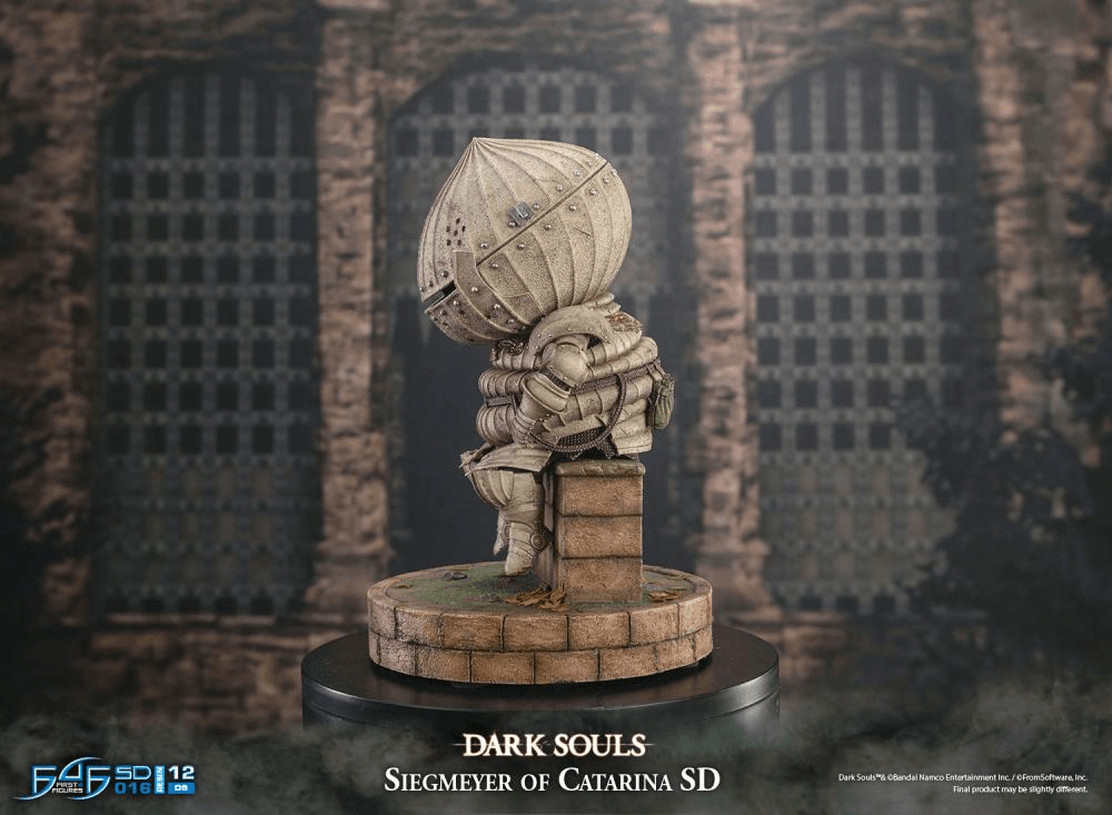 F4FDSOSMST Dark Souls - Siegmeyer of Catarina SD Statue - First 4 Figures - Titan Pop Culture