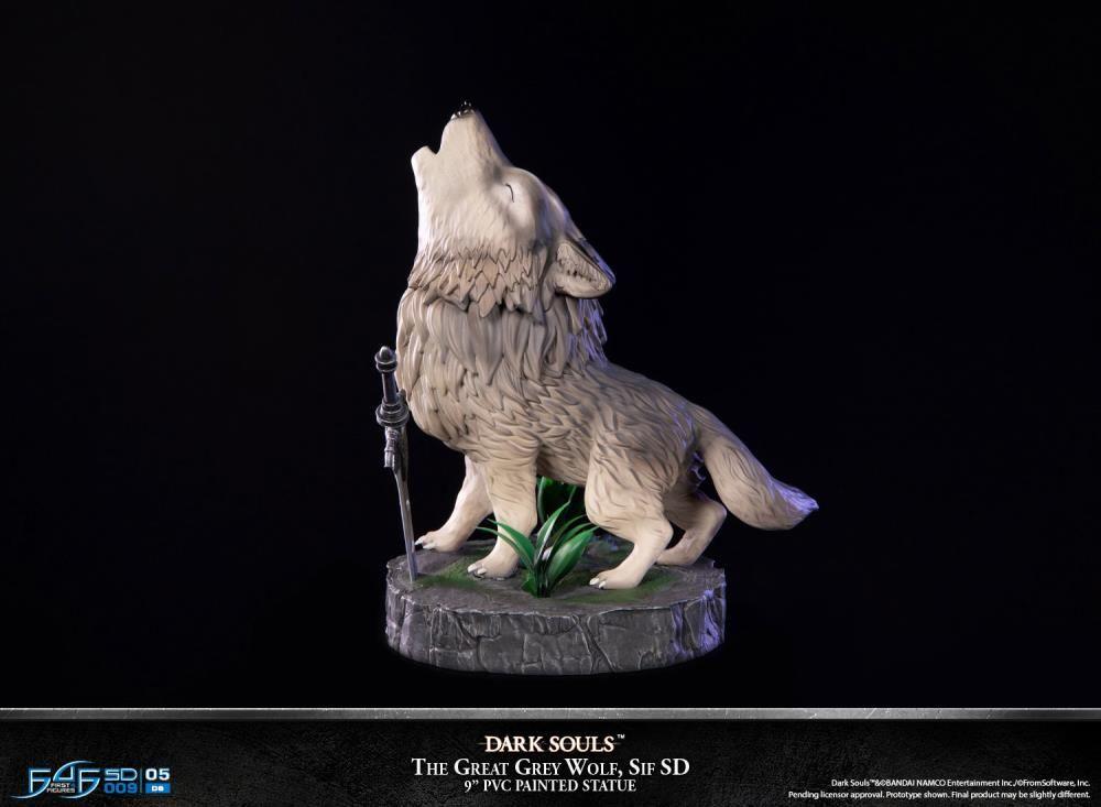 F4FDSSIFST Dark Souls - The Great Grey Wolf Sif PVC Statue - First 4 Figures - Titan Pop Culture