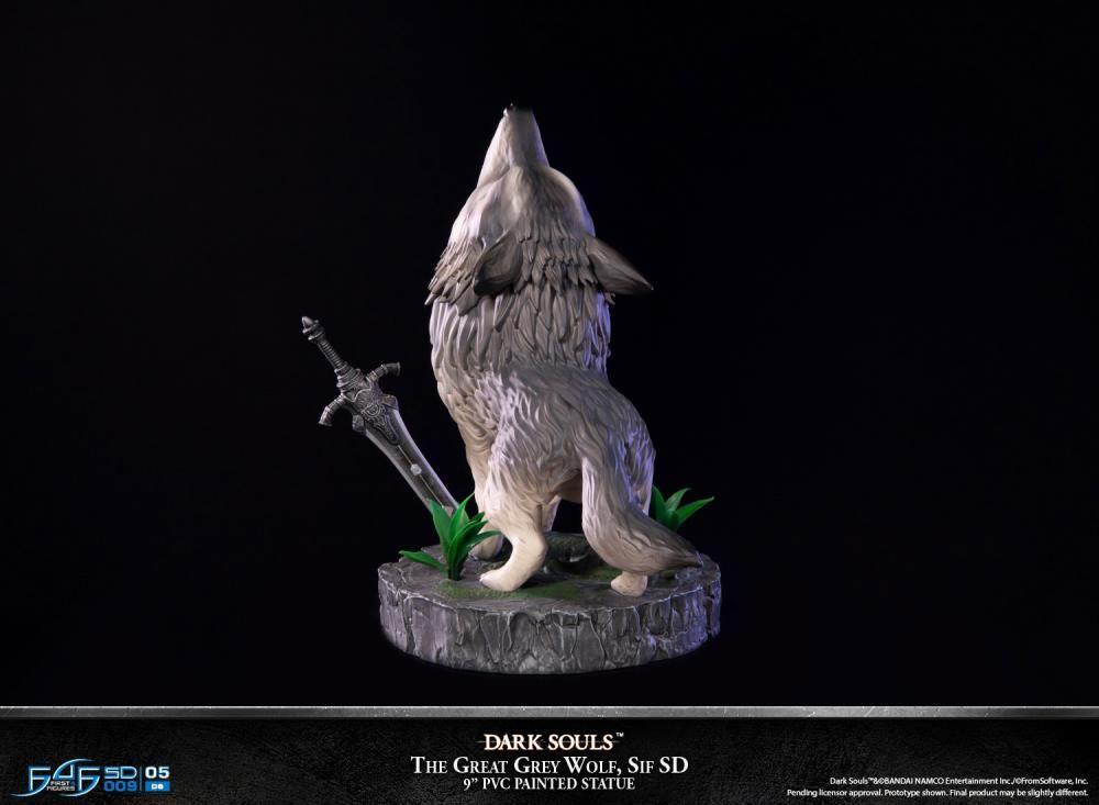 F4FDSSIFST Dark Souls - The Great Grey Wolf Sif PVC Statue - First 4 Figures - Titan Pop Culture