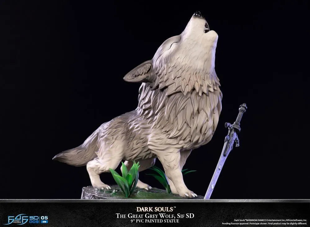 F4FDSSIFST Dark Souls - The Great Grey Wolf Sif PVC Statue - First 4 Figures - Titan Pop Culture