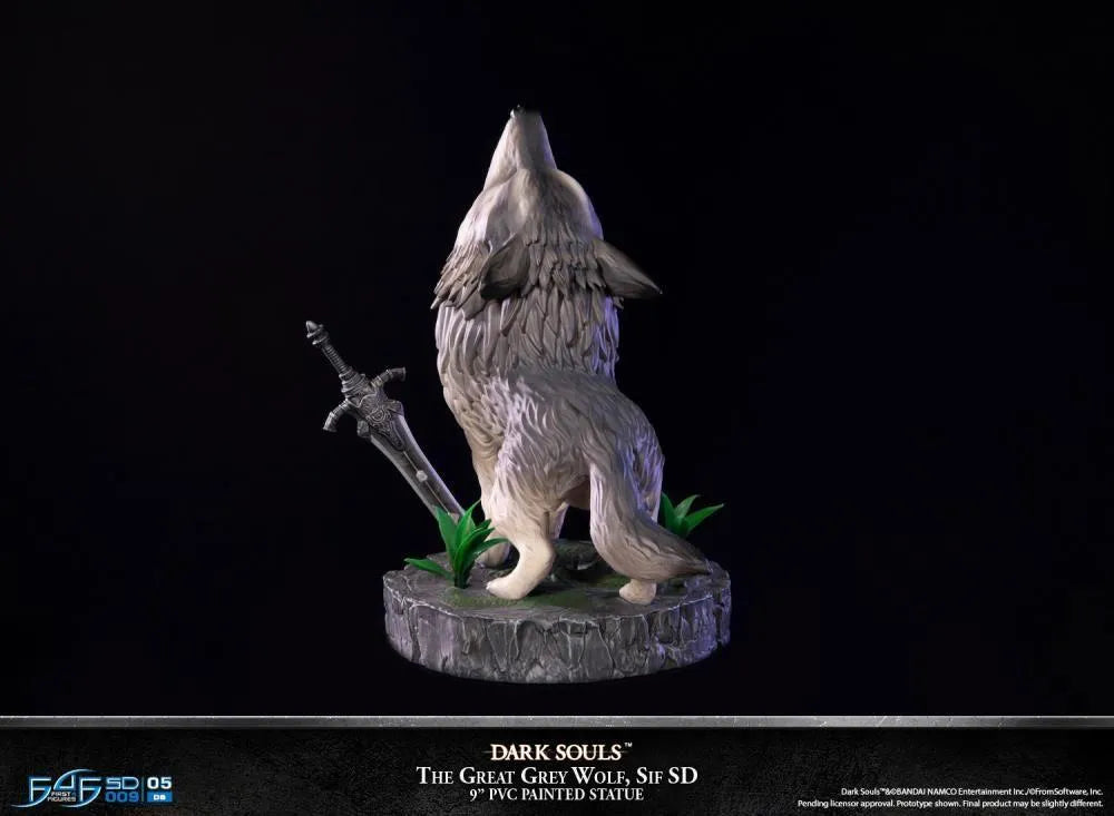 F4FDSSIFST Dark Souls - The Great Grey Wolf Sif PVC Statue - First 4 Figures - Titan Pop Culture