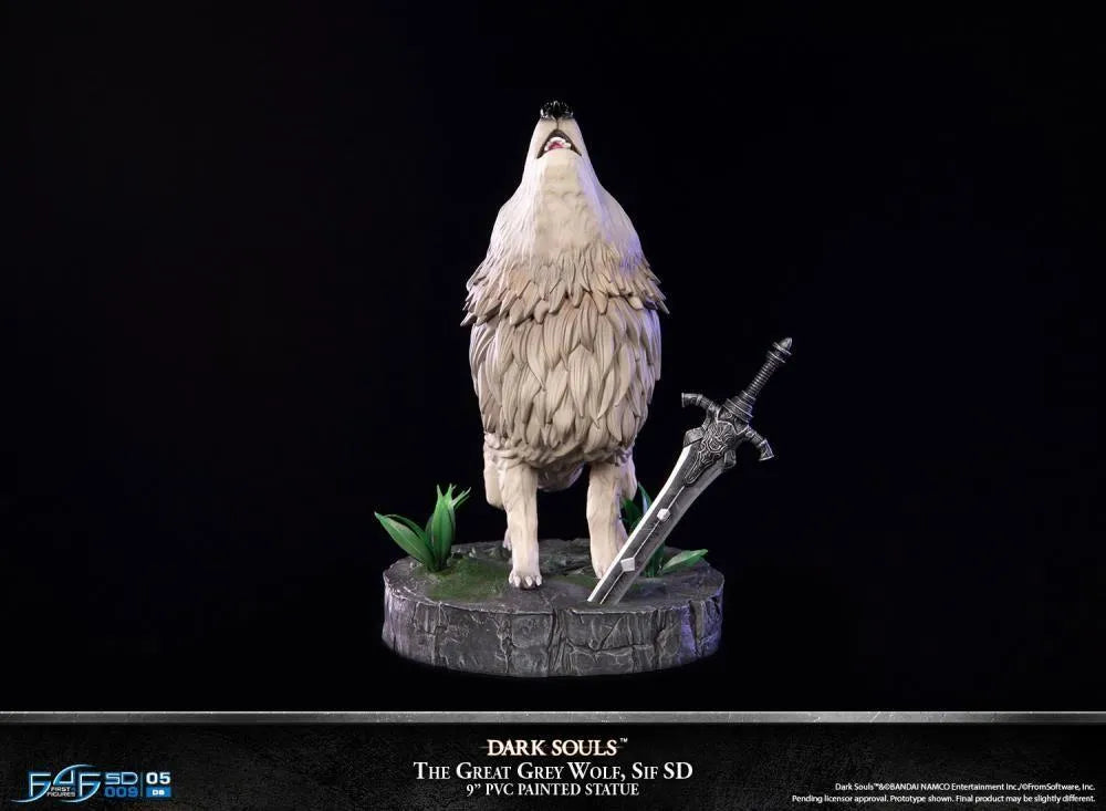 F4FDSSIFST Dark Souls - The Great Grey Wolf Sif PVC Statue - First 4 Figures - Titan Pop Culture