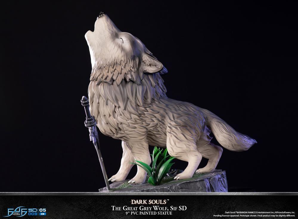 F4FDSSIFST Dark Souls - The Great Grey Wolf Sif PVC Statue - First 4 Figures - Titan Pop Culture