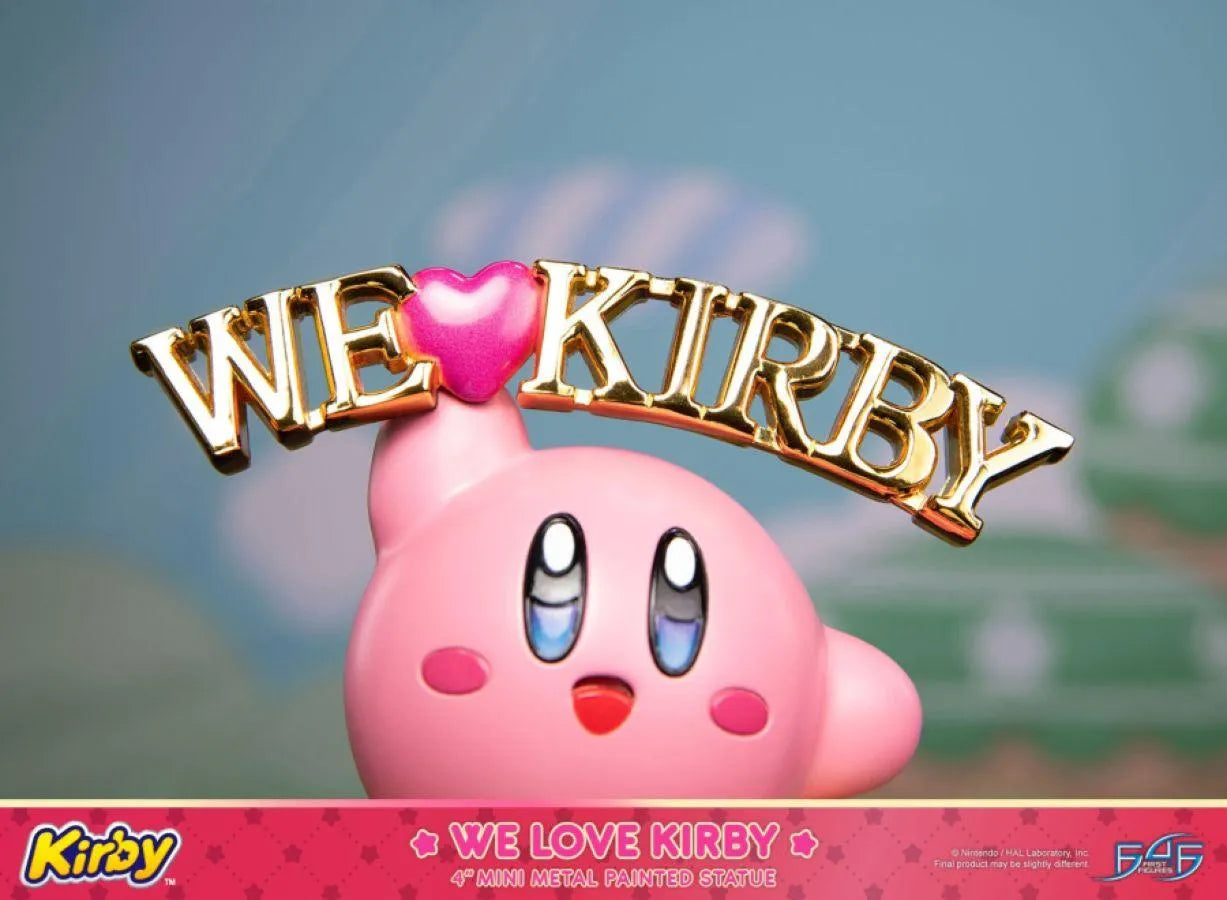 F4FKWLK01C Kirby - We Love Kirby Diecast Statue - First 4 Figures - Titan Pop Culture