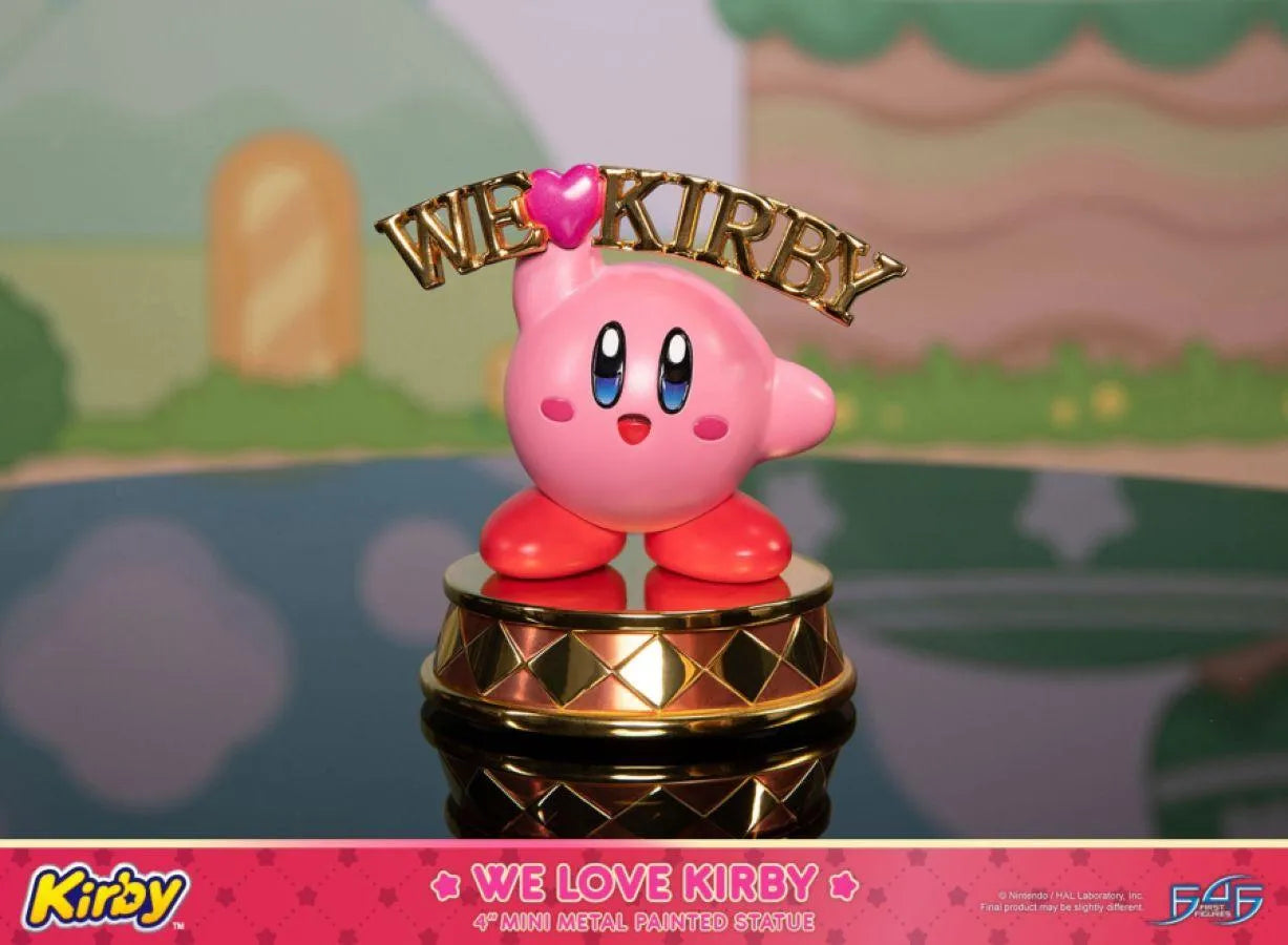 F4FKWLK01C Kirby - We Love Kirby Diecast Statue - First 4 Figures - Titan Pop Culture