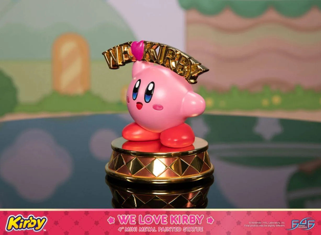 F4FKWLK01C Kirby - We Love Kirby Diecast Statue - First 4 Figures - Titan Pop Culture