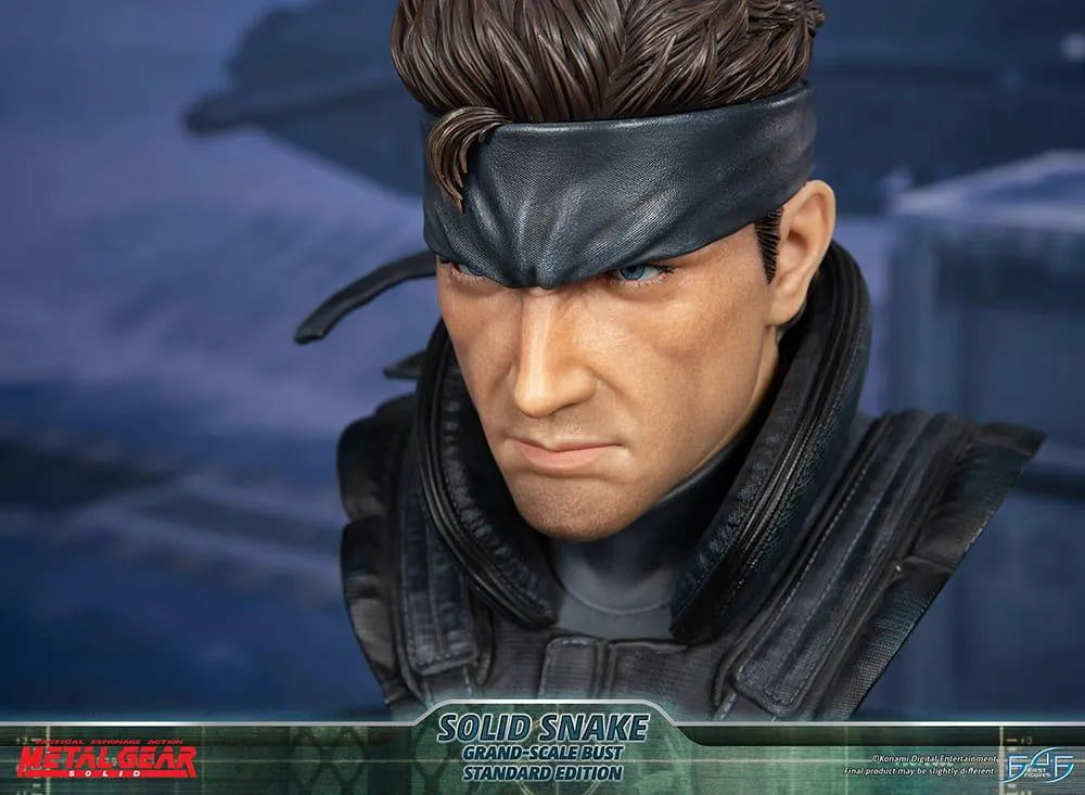 F4FMGSGBST Metal Gear Solid - Solid Snake Grand Scale Bust - First 4 Figures - Titan Pop Culture