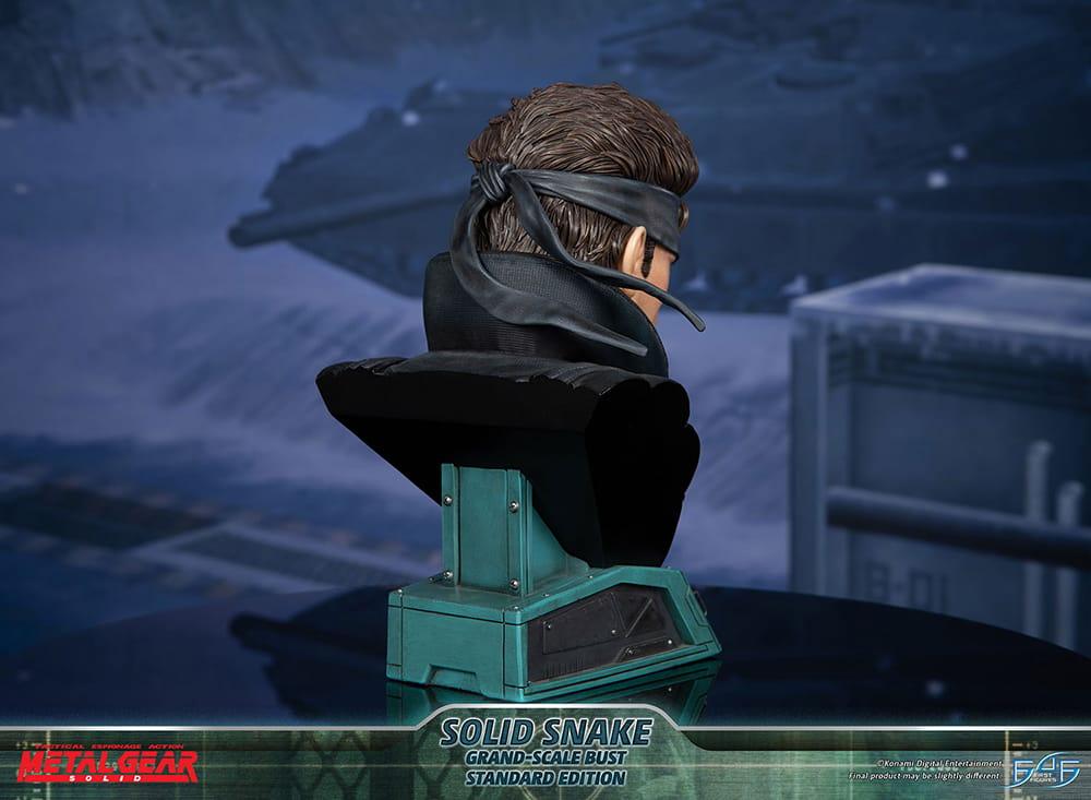 F4FMGSGBST Metal Gear Solid - Solid Snake Grand Scale Bust - First 4 Figures - Titan Pop Culture
