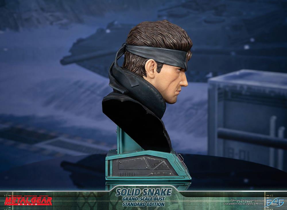 F4FMGSGBST Metal Gear Solid - Solid Snake Grand Scale Bust - First 4 Figures - Titan Pop Culture