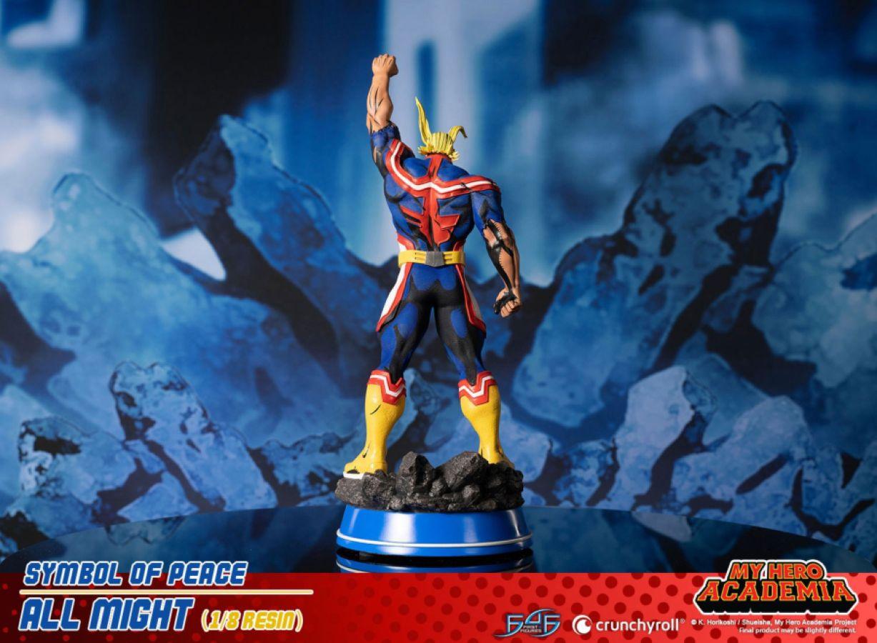 F4FMHAA8ST My Hero Academia - Symbol Of Peace, All Might 1:8 Scale Statue - First 4 Figures - Titan Pop Culture