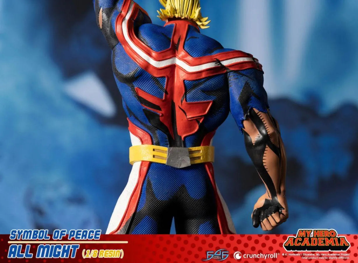 F4FMHAA8ST My Hero Academia - Symbol Of Peace, All Might 1:8 Scale Statue - First 4 Figures - Titan Pop Culture