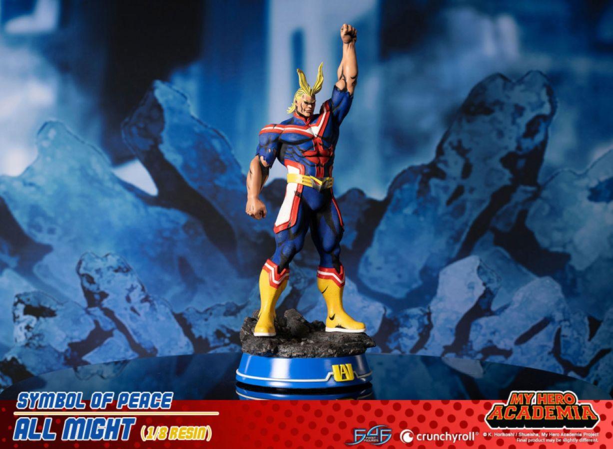 F4FMHAA8ST My Hero Academia - Symbol Of Peace, All Might 1:8 Scale Statue - First 4 Figures - Titan Pop Culture